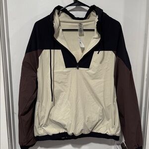 Mono B Colorblock Half-Zip Windbreaker